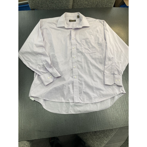 Donald Trump Men’s Dress Shirt Men 18 36/37 Button Up French Cuff - Picture 1 of 13